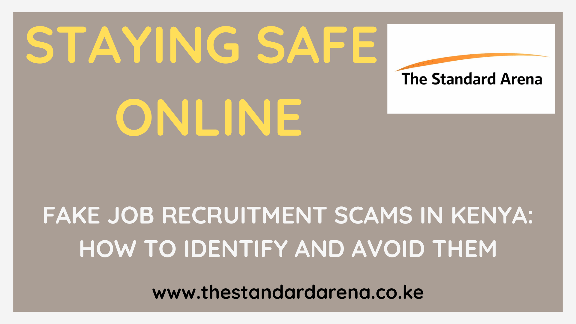 Fake Job Recruitment Scams in Kenya: How to Identify and Avoid Them