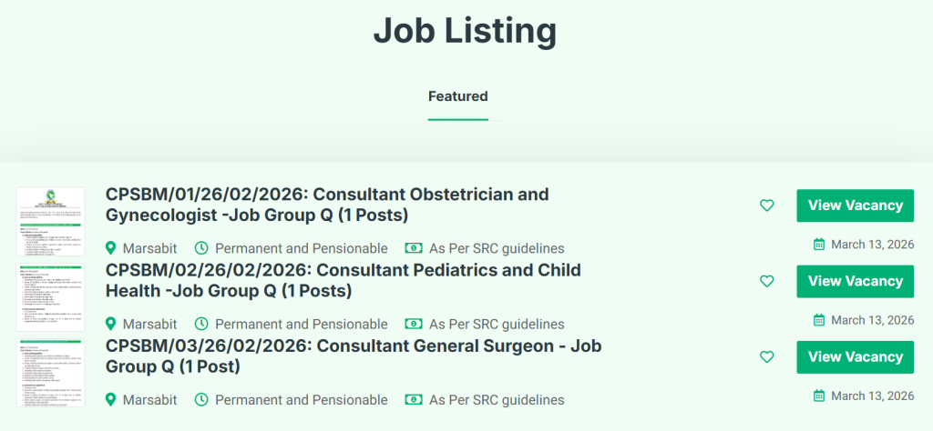 County Government of Marsabit is Hiring; Check Job Openings and How to Apply