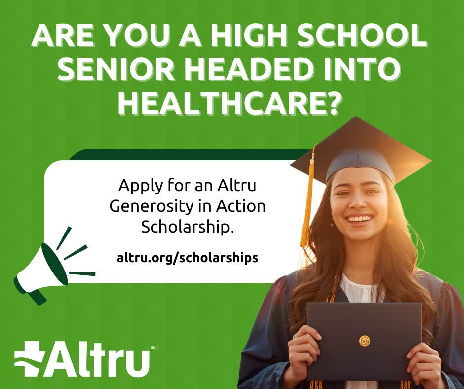 Altru Generosity in Action Scholarship Applications Now Open | Apply Before May 1st 2026