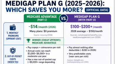 Medicare Advantage vs. Medigap Plan G (2025–2026): Which Saves You More? (Official Data)