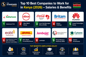 Top 10 Best Companies to Work for in Kenya (2026) – Salaries & Benefits