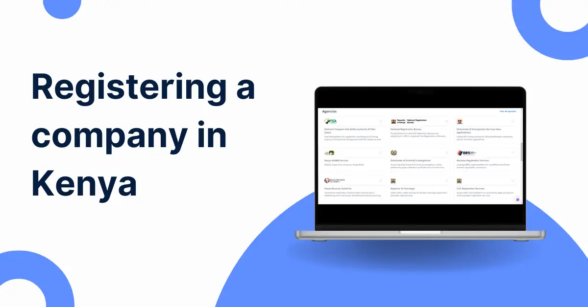 How to Register a Company in Kenya 2026: Step-by-Step BRS Portal Guide