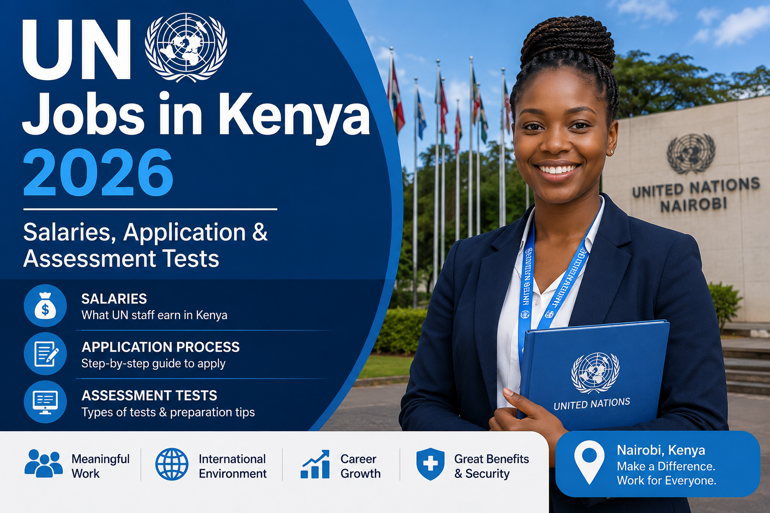 UN Jobs in Kenya 2026: Salaries, Application & Assessment Tests